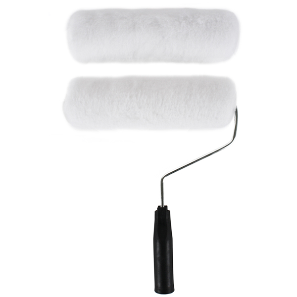 (NRO 3-1) 7791756999702.rodillo-blanco-mango-negro-con-repuesto